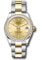 Rolex Datejust 31 Steel and Yellow Gold - 46 Dia Bezel - Oyster Style No: 278383RBR chio