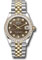 Rolex Datejust 31 Steel and Yellow Gold - 46 Dia Bezel - Jubilee Style No: 278383RBR dkmdj