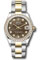 Rolex Datejust 31 Steel and Yellow Gold - 46 Dia Bezel - Oyster Style No: 278383RBR dkmdo
