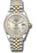 Rolex Datejust 31 Steel and Yellow Gold - 46 Dia Bezel - Jubilee Style No: 278383RBR sdr6j