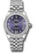 Rolex Datejust 31 Steel and White Gold - 46 Dia Bezel - Jubilee Style No: 278384RBR aubdr6j