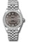 Rolex Datejust 31 Steel and White Gold - 46 Dia Bezel - Jubilee Style No: 278384RBR dkgdr6j