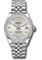 Rolex Datejust 31 Steel and White Gold - 46 Dia Bezel - Jubilee Style No: 278384RBR sdj