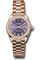 Rolex Datejust Lady 28 Everose Gold - Diamond Bezel - President Bracelet Style No: 279135RBR adp