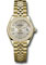 Rolex Datejust Lady 28 Yellow Gold - Diamond Bezel - Jubilee Bracelet Style No: 279138RBR s9dix8dj