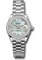 Rolex Datejust Lady 28 White Gold - Diamond Bezel - President Bracelet Style No: 279139rbr mdp