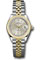 Rolex Datejust Lady 28 Steel and Yellow Gold - Domed Bezel - Jubilee Style No: 279163 sij