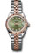 Rolex Datejust Lady 28 Steel and Everose Gold - Fluted Bezel - Jubilee Style No: 279171 ogdj