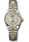 Rolex Datejust Lady 28 Steel and Yellow Gold - Fluted Bezel - Jubilee Style No: 279173 s9dix8dj
