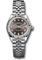 Rolex Datejust Lady 28 Stainless Steel - Fluted Bezel - Jubilee Style No: 279174 dgdj