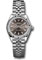 Rolex Datejust Lady 28 Stainless Steel - Fluted Bezel - Jubilee Style No: 279174 dgij