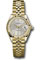Rolex Datejust Lady 28 Yellow Gold - Fluted Bezel - Jubilee Bracelet Style No: 279178 sij