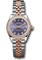 Rolex Datejust Lady 28 Steel and Everose Gold - Diamond Bezel - Jubilee Style No: 279381RBR audj