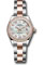 Rolex Datejust Lady 28 Steel and Everose Gold - Diamond Bezel - Oyster Style No: 279381RBR mdo
