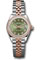 Rolex Datejust Lady 28 Steel and Everose Gold - Diamond Bezel - Jubilee Style No: 279381RBR ogdj