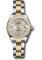 Rolex Datejust Lady 28 Steel and Yellow Gold - Diamond Bezel - Oyster Style No: 279383RBR s9dix8do
