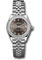 Rolex Datejust Lady 28 Stainless Steel - Diamond Bezel - Jubilee Style No: 279384RBR dgrj