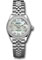Rolex Datejust Lady 28 Stainless Steel - Diamond Bezel - Jubilee Style No: 279384RBR mdj