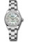Rolex Datejust Lady 28 Stainless Steel - Diamond Bezel - Oyster Style No: 279384RBR mdo