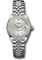 Rolex Datejust Lady 28 Stainless Steel - Diamond Bezel - Jubilee Style No: 279384RBR s9dix8dj