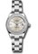 Rolex Datejust Lady 28 Stainless Steel - Diamond Bezel - Oyster Style No: 279384RBR sio