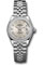 Rolex Datejust Lady 28 Stainless Steel - Diamond Bezel - Jubilee Style No: 279384RBR srj